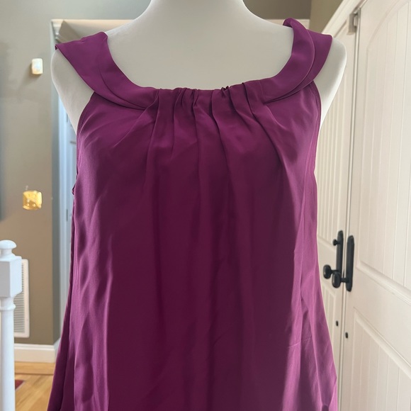 Banana Republic women’s purple silk mini dress - Picture 3 of 9